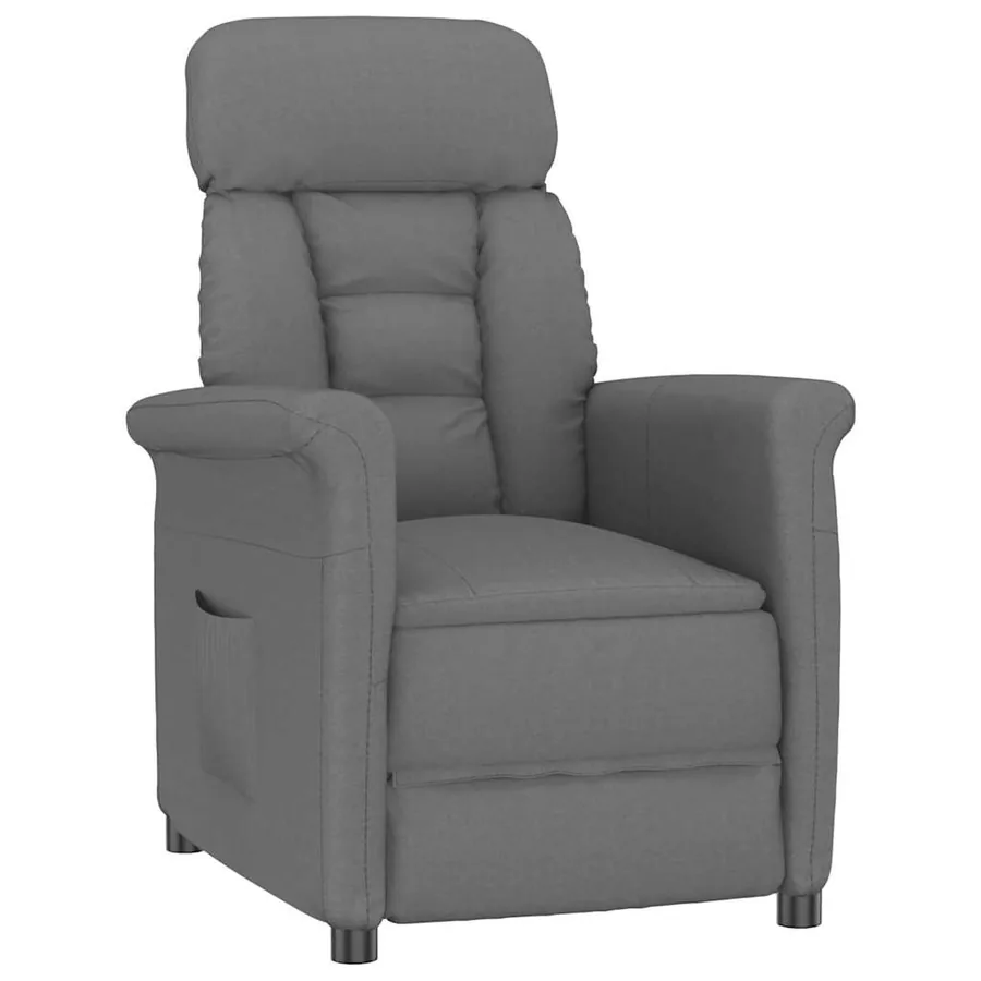 fauteuil Gris foncé Microfibre