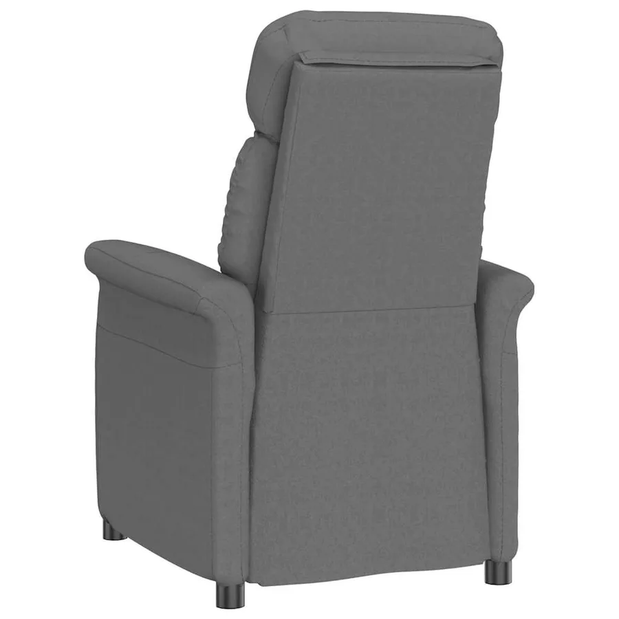 fauteuil Gris foncé Microfibre - 4