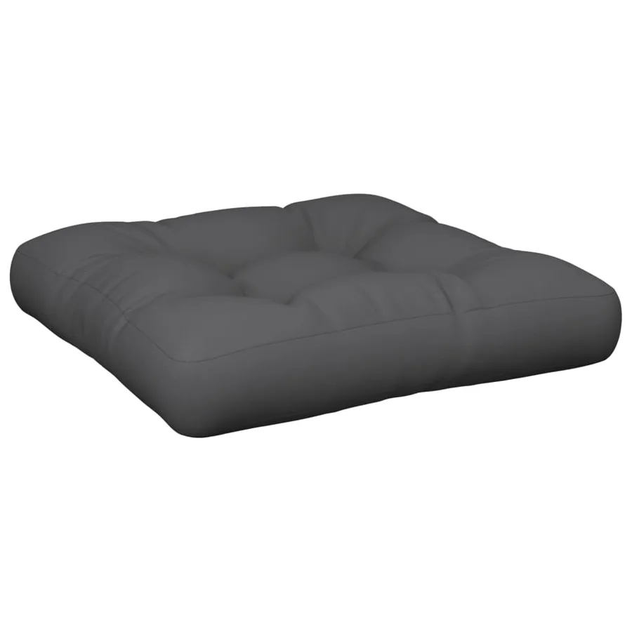 Coussins de palette lot de 2 anthracite tissu - 4