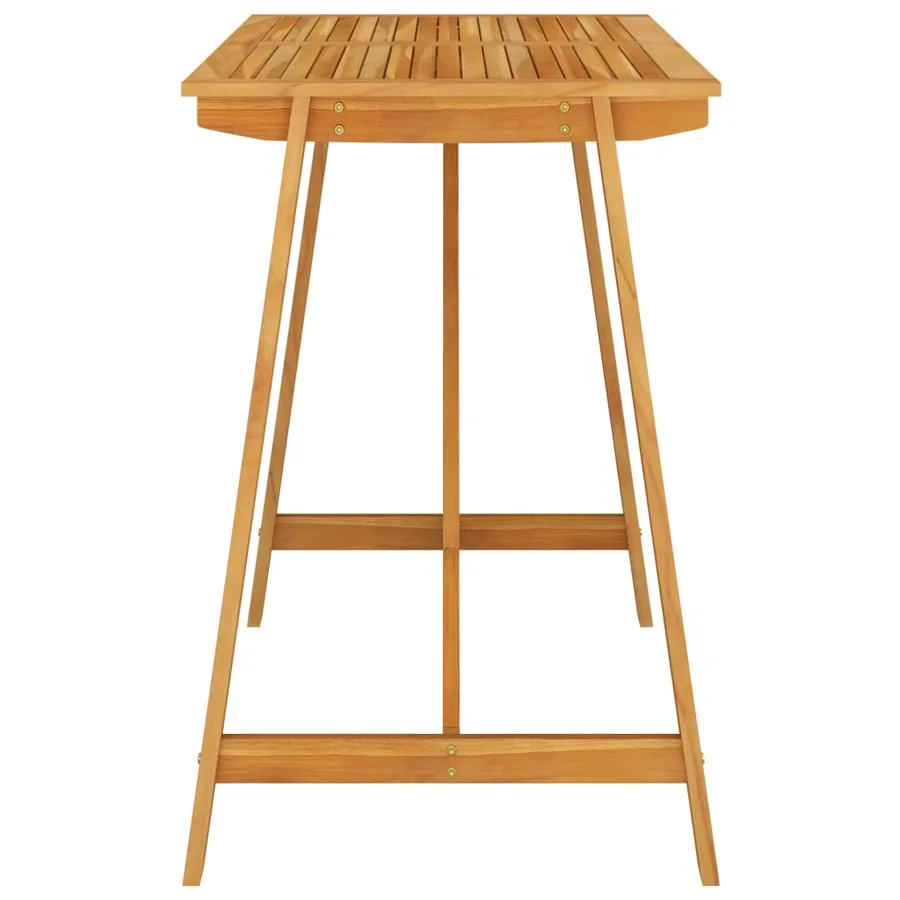 Ensemble de bar de jardin avec coussins 7 pcs Marron - 5