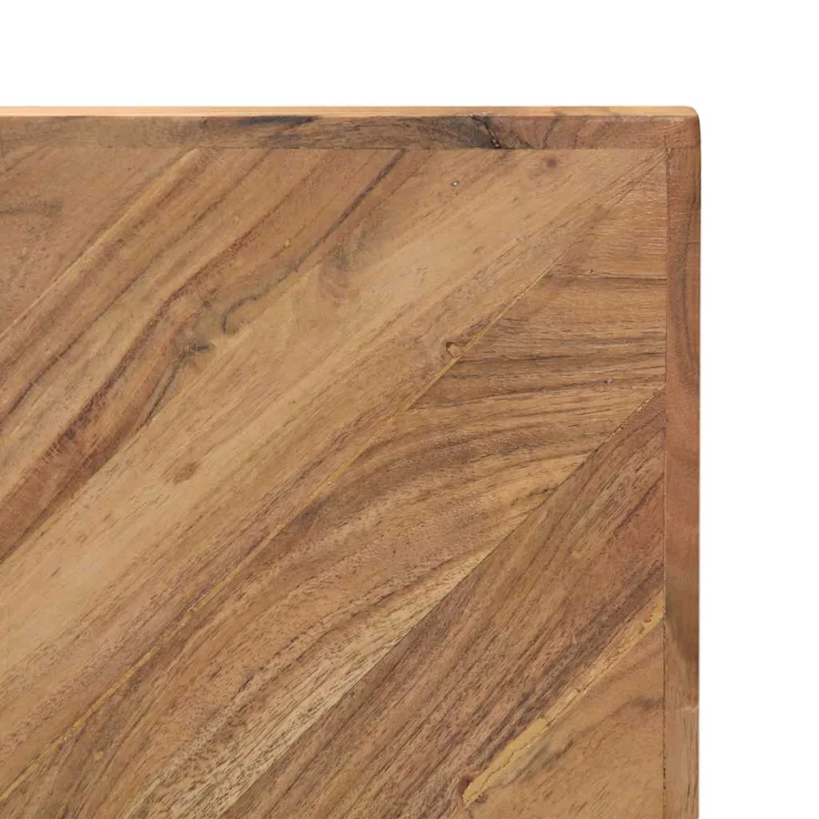Table basse 110x110x36 cm Bois d'acacia solide - 6