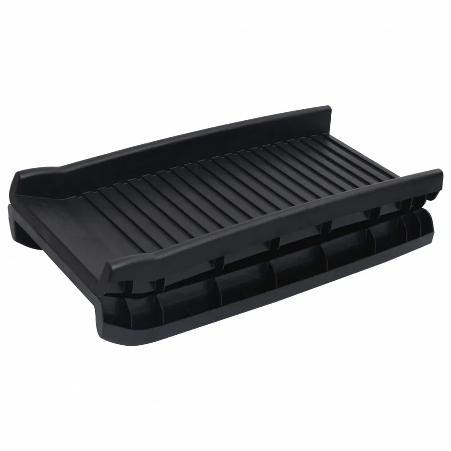 Rampe de voiture pliable pour chiens Noir 155,5x40x15,5 cm - 6