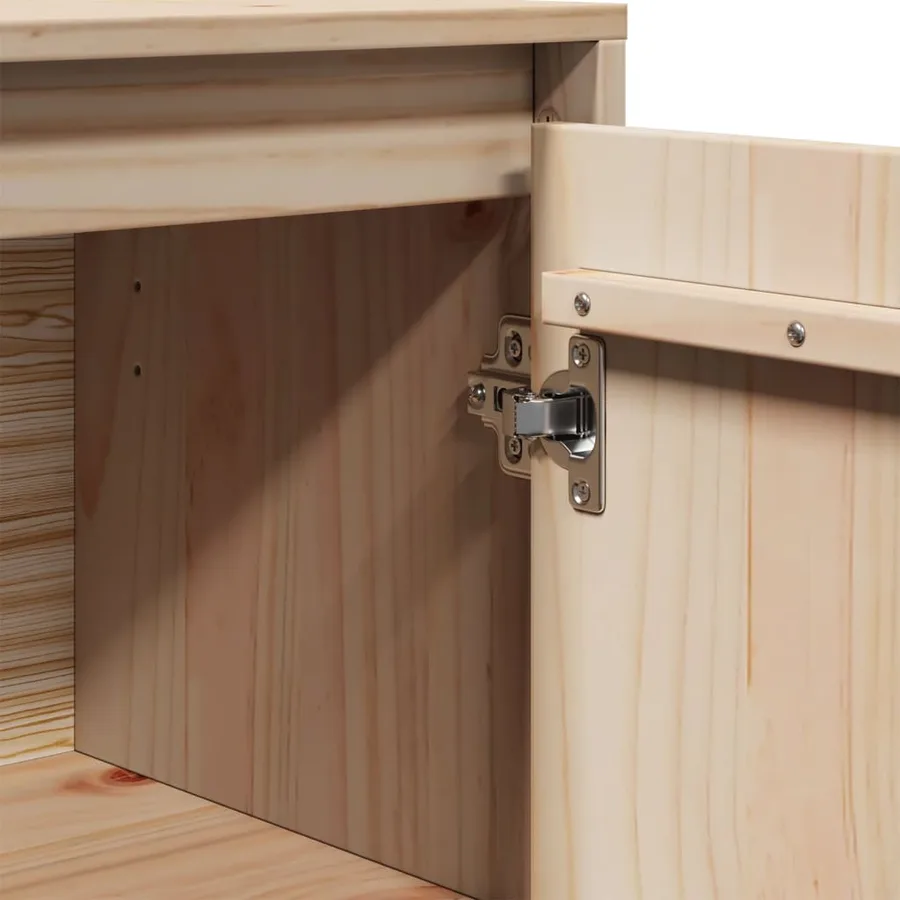 Buffet 60x34x75 cm Bois massif de pin - 10