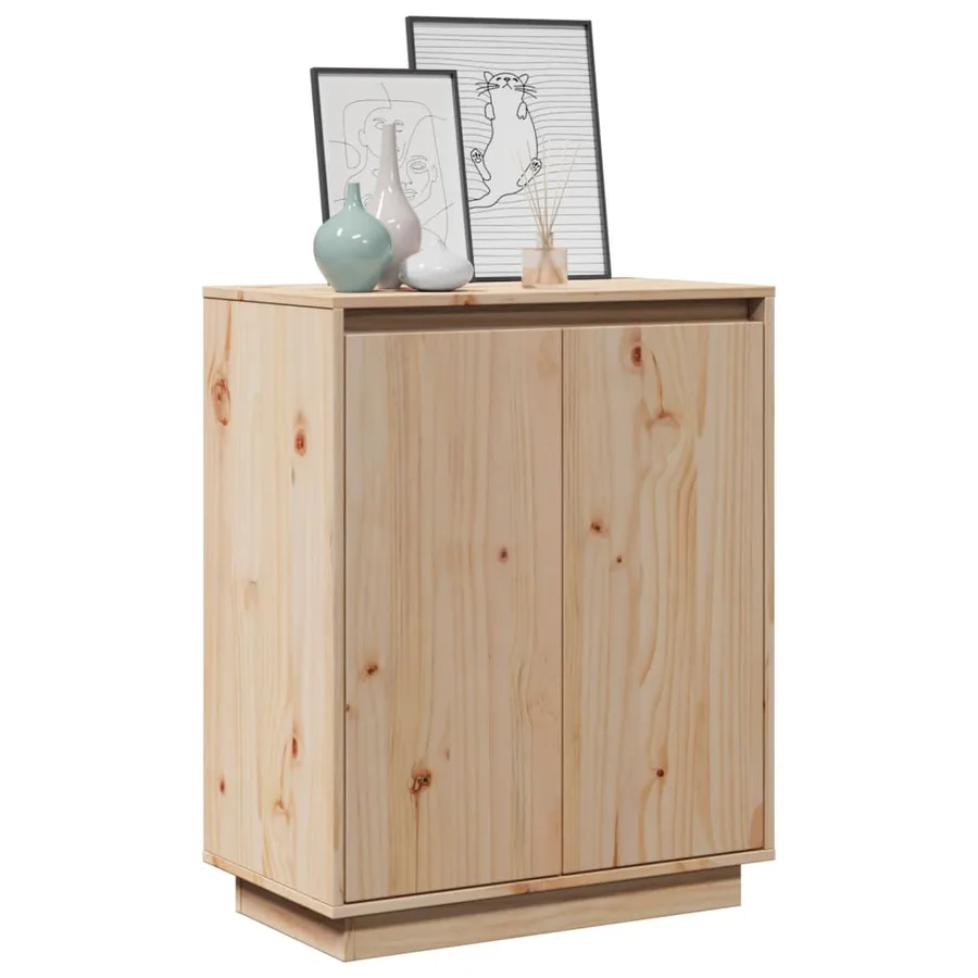 Buffet 60x34x75 cm Bois massif de pin - 4