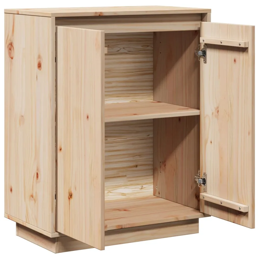 Buffet 60x34x75 cm Bois massif de pin - 7