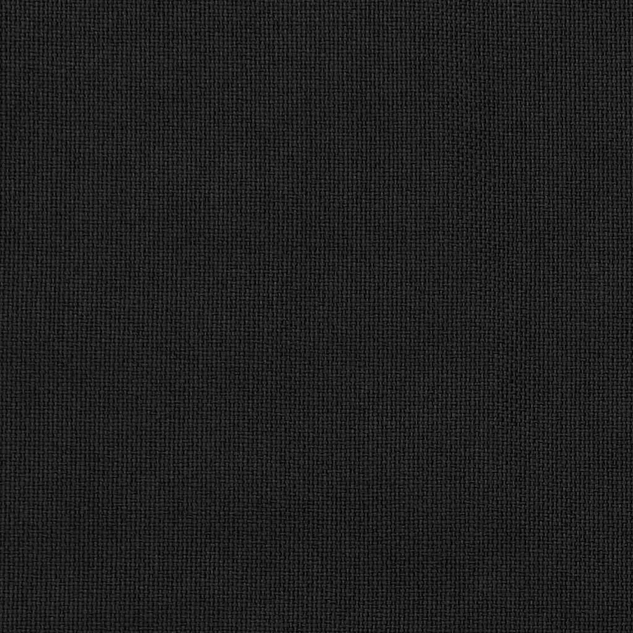 Rideaux occultants Aspect lin avec œillets 2 pcs Noir 140x175cm - 4