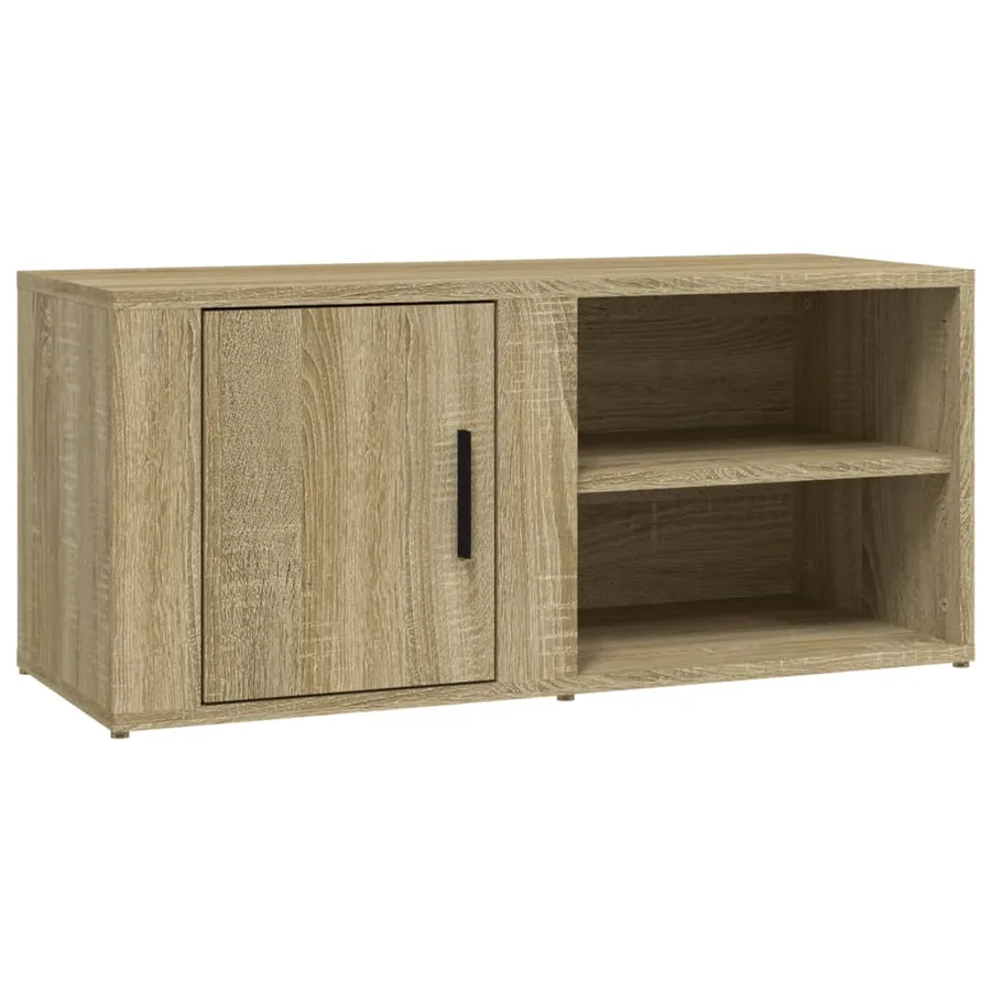 Meubles TV 2 pcs Chêne sonoma 80x31,5x36 cm Bois d'ingénierie - 6