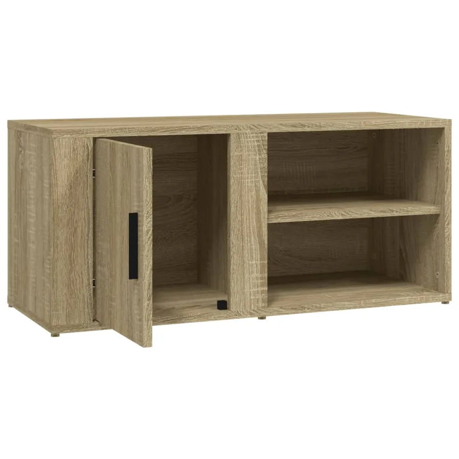 Meubles TV 2 pcs Chêne sonoma 80x31,5x36 cm Bois d'ingénierie - 9