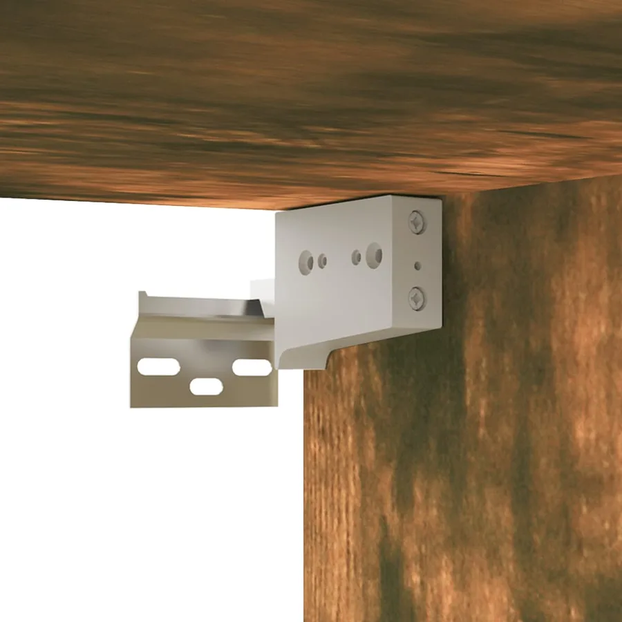 Ensemble de meubles TV 7 pcs Chêne fumé Bois d'ingénierie - 8