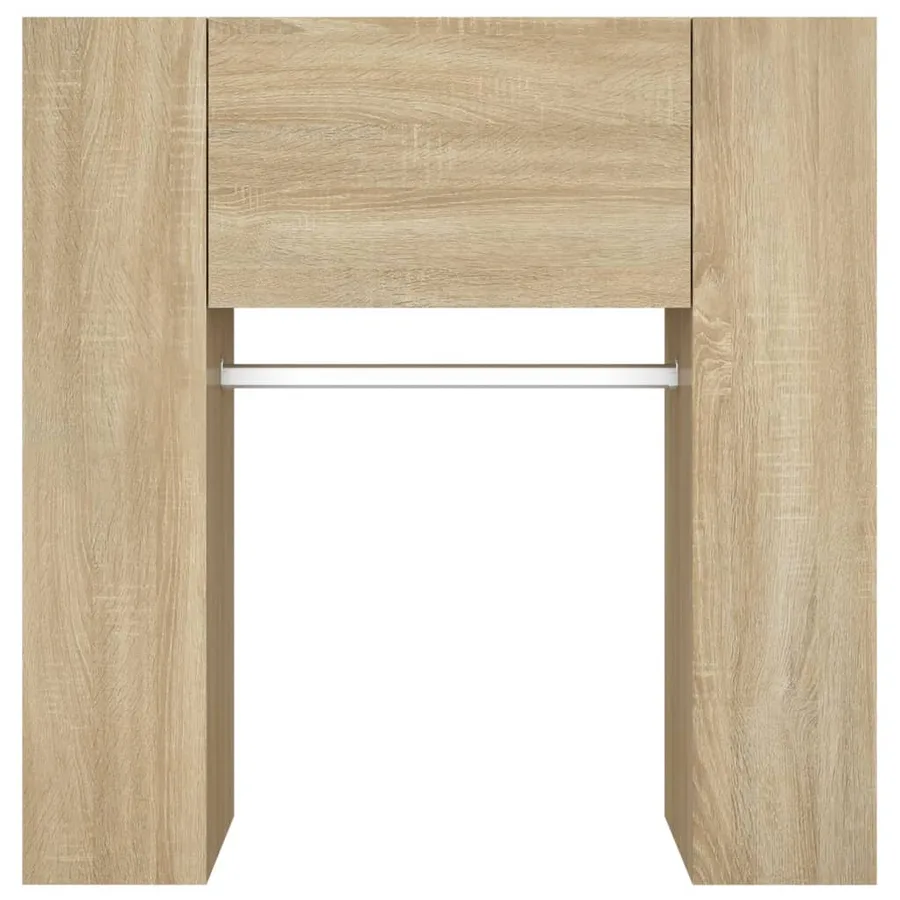Armoires de couloir 2 pcs chêne sonoma bois d'ingénierie - 7