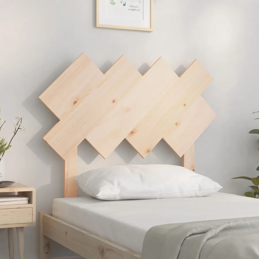 Tête de lit 92x3x81 cm Bois massif de pin - 3
