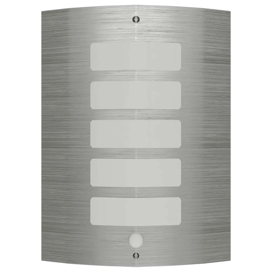 Lampe murale avec capteur de mouvement Acier inoxydable