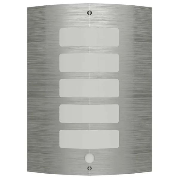 Lampe murale avec capteur de mouvement Acier inoxydable