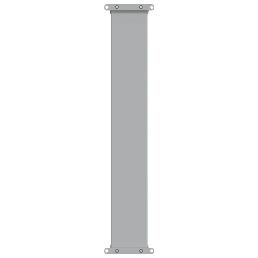 Auvent latéral rétractable de patio 80x300 cm Rouge - 5