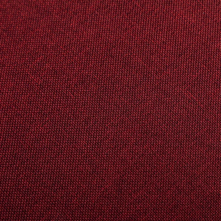 Tabourets de bar lot de 2 rouge bordeaux tissu - 7