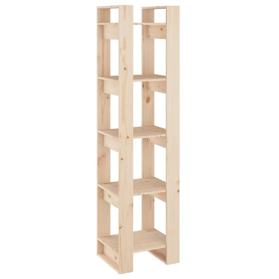 Bibliothèque/Séparateur de pièce 41x35x160 cm Pin massif - 2