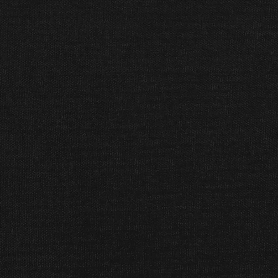 Cadre de lit sans matelas noir 80x200 cm tissu - 11