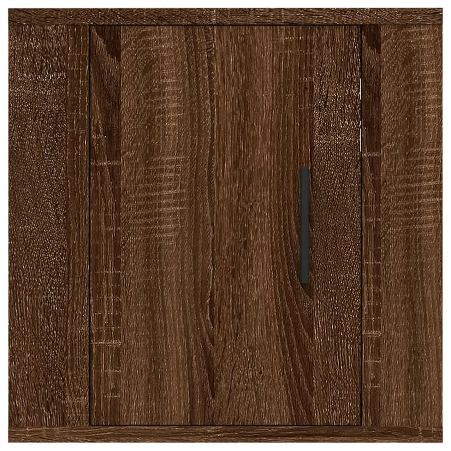 Meubles TV muraux 2 pcs Chêne marron 40x34,5x40 cm - 5