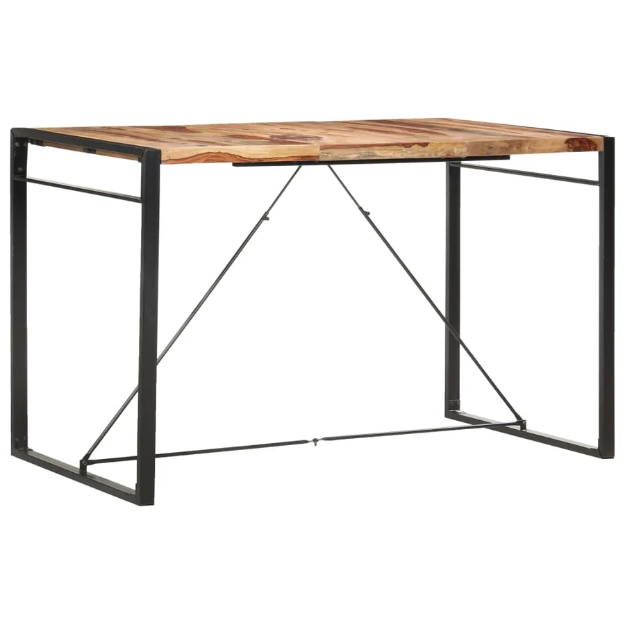 Table de bar 180x90x110 cm Bois solide - 6