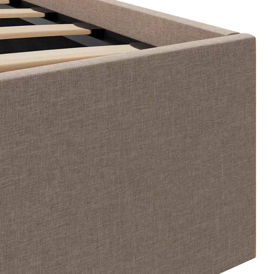 Cadre de lit à rangement hydraulique sans matelas 120x200 cm - 10