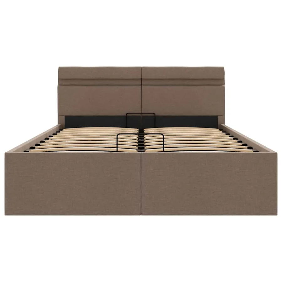 Cadre de lit à rangement hydraulique sans matelas 120x200 cm - 6
