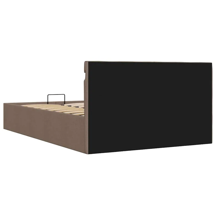 Cadre de lit à rangement hydraulique sans matelas 120x200 cm - 8