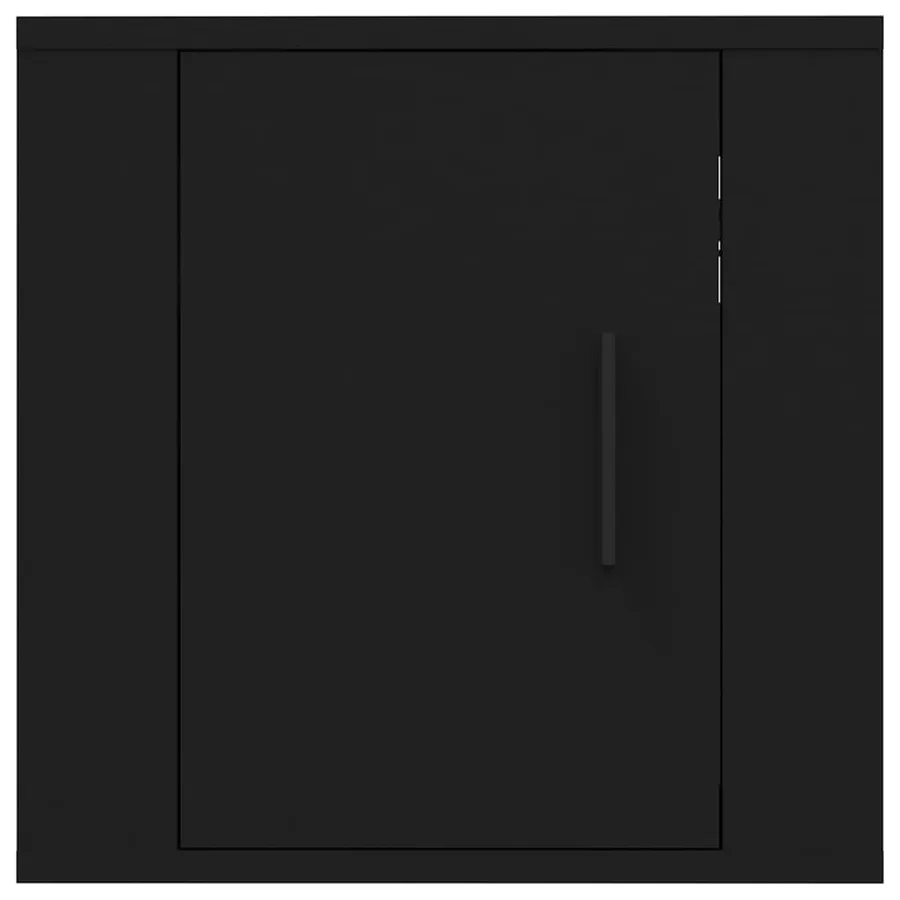 Meubles TV muraux 2 pcs Noir 40x34,5x40 cm - 5