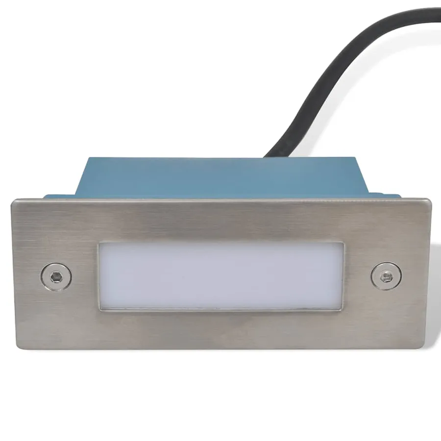 Lampe d'escalier encastrée à 2 LED 44x111x56 mm - 3