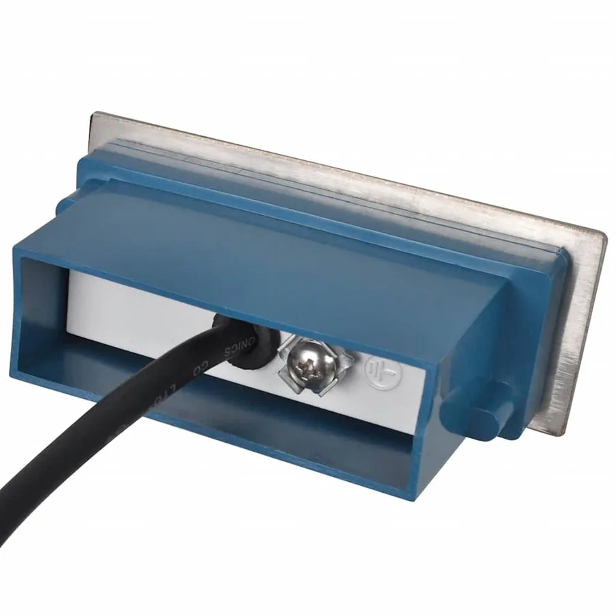 Lampe d'escalier encastrée à 2 LED 44x111x56 mm - 4
