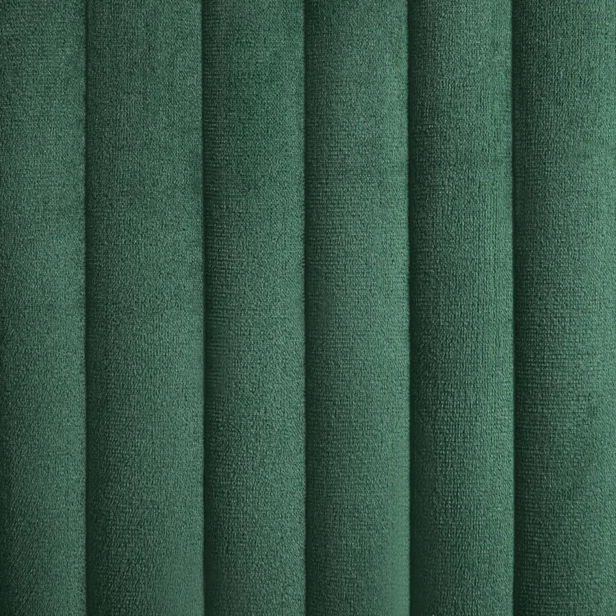 Chaises à manger lot de 4 vert velours - 7
