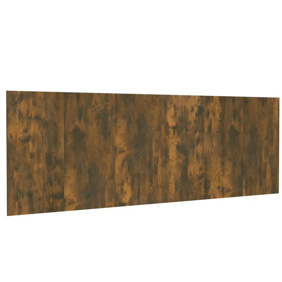 Tête de lit murale Chêne fumé 240x1,5x80 cm Bois d'ingénierie - 2