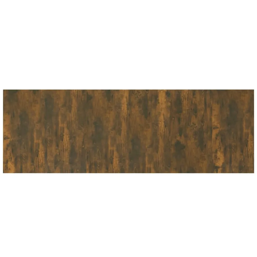 Tête de lit murale Chêne fumé 240x1,5x80 cm Bois d'ingénierie - 5