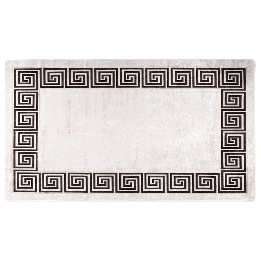 Tapis lavable 190x300 cm beige clair - 2
