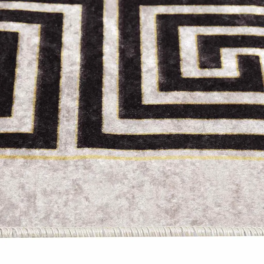Tapis lavable 190x300 cm beige clair - 3