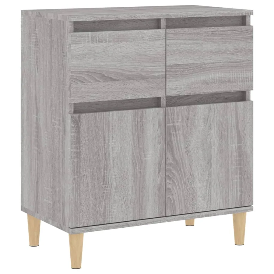 Buffet Sonoma gris 60x35x70 cm Bois d'ingénierie - 2