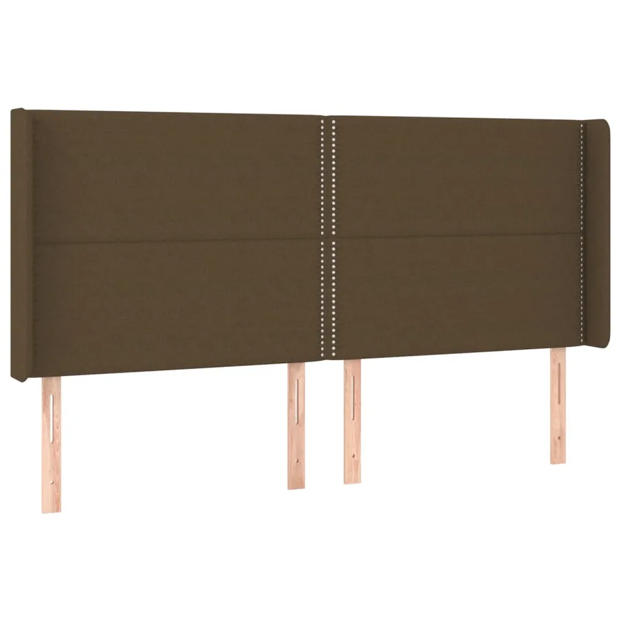 Sommier à lattes de lit matelas LED Marron foncé 200x200 cm - 7