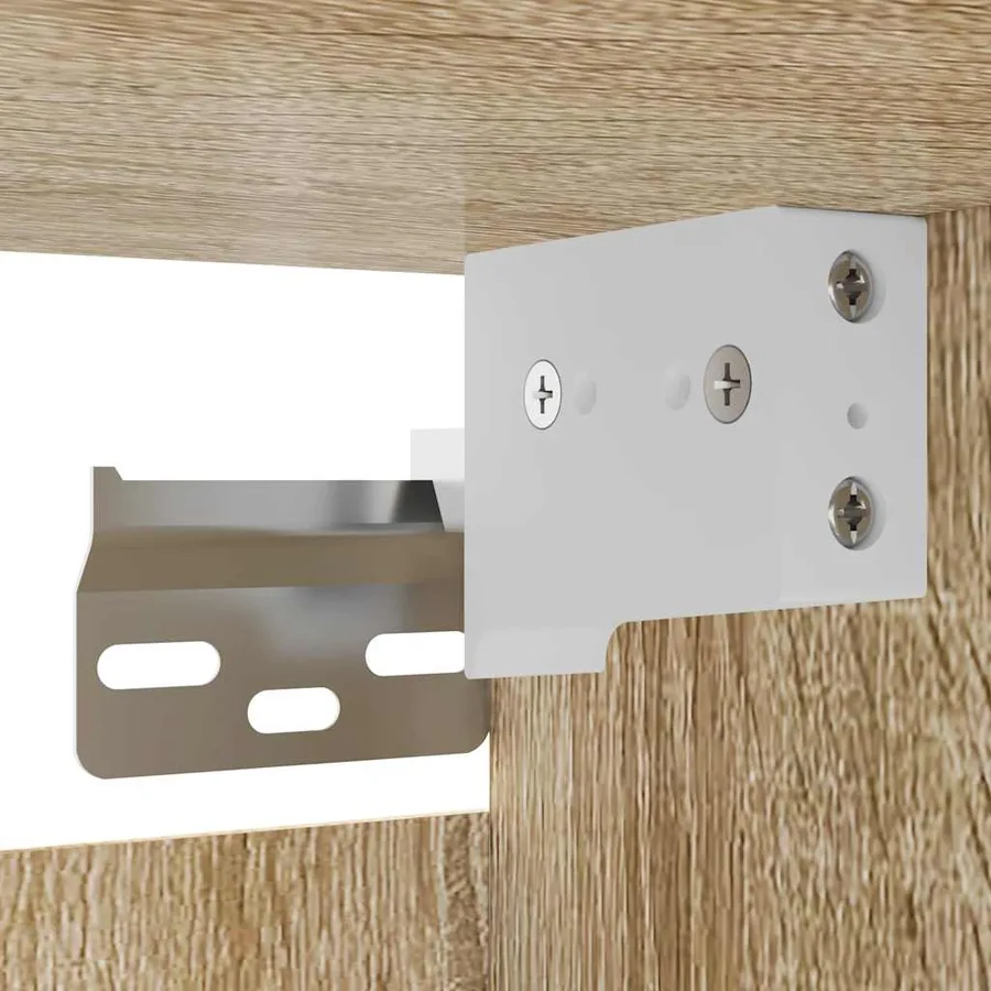 Meubles TV muraux 2 pcs Chêne sonoma 30,5x30x30 cm - 10