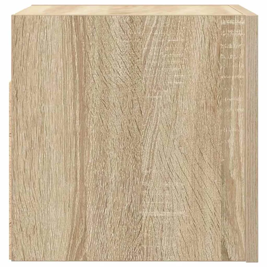 Meubles TV muraux 2 pcs Chêne sonoma 30,5x30x30 cm - 6
