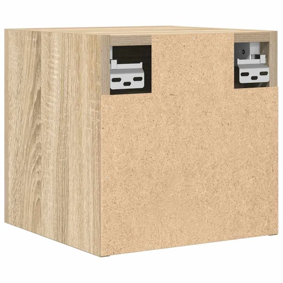 Meubles TV muraux 2 pcs Chêne sonoma 30,5x30x30 cm - 7