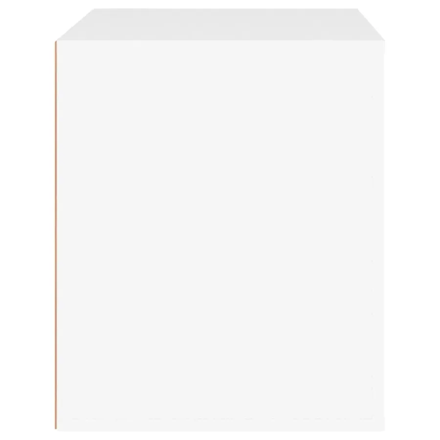 Table de chevet Blanc 50x39x47 cm - 7