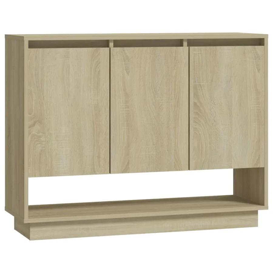 Buffet Chêne sonoma 97x31x75 cm Bois d'ingénierie - 2