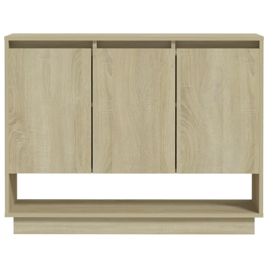 Buffet Chêne sonoma 97x31x75 cm Bois d'ingénierie - 5