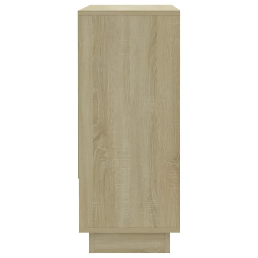 Buffet Chêne sonoma 97x31x75 cm Bois d'ingénierie - 7