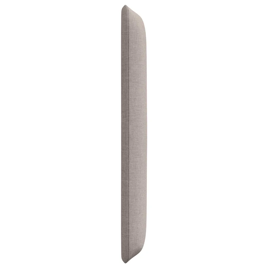 Oreille de tête de lit Taupe 40,5 x 40,5 x 4 cm tissu - 6
