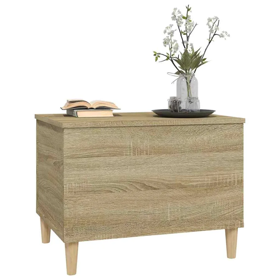 Table basse Chêne sonoma 60x44,5x45 cm Bois d'ingénierie - 7