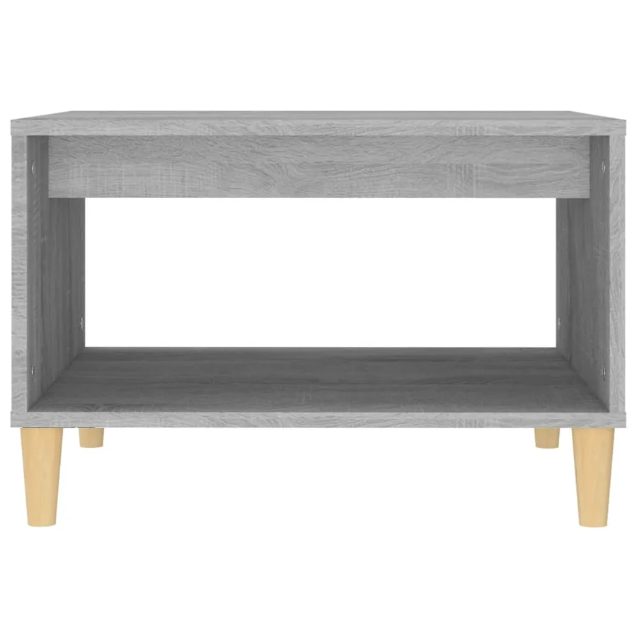 Table basse Sonoma gris 60x50x40 cm Bois d'ingénierie - 5