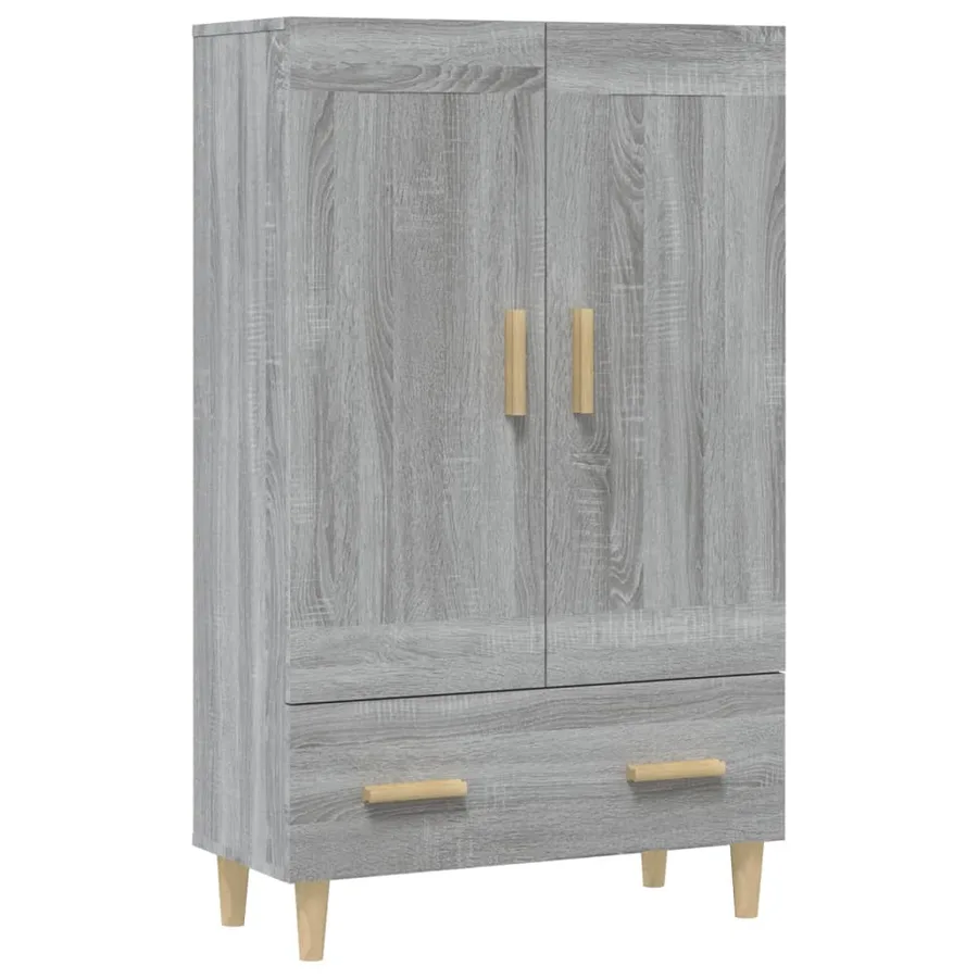 Buffet Sonoma gris 70x31x115 cm Bois d'ingénierie - 2