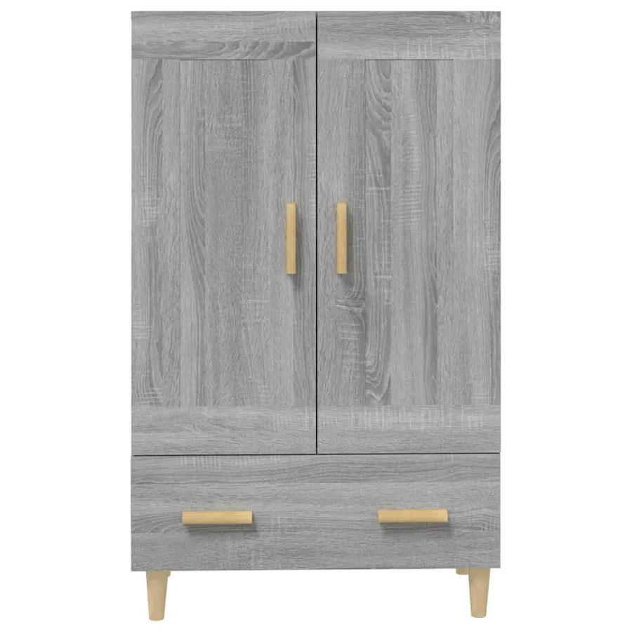 Buffet Sonoma gris 70x31x115 cm Bois d'ingénierie - 6