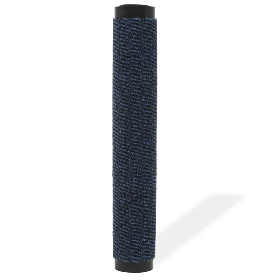 Paillasson rectangulaire 90 x 150 cm Bleu - 2