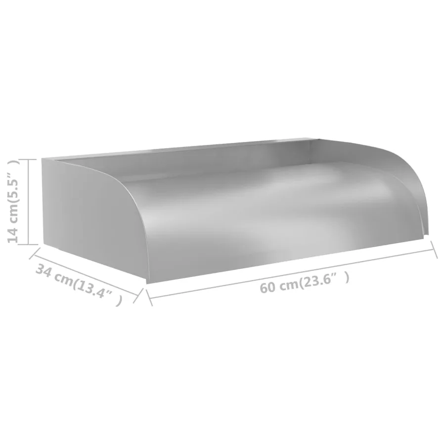 Cascade 60x34x14 cm Acier inoxydable 304 - 7